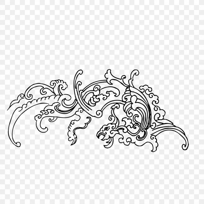 China Fenghuang Motif Chinoiserie, PNG, 1181x1181px, China, Art, Black And White, Chinoiserie, Drawing Download Free
