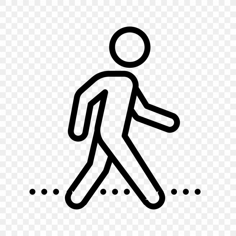 Walking Pedestrian Clip Art, PNG, 1600x1600px, Walking, Area, Black, Black And White, Finger Download Free