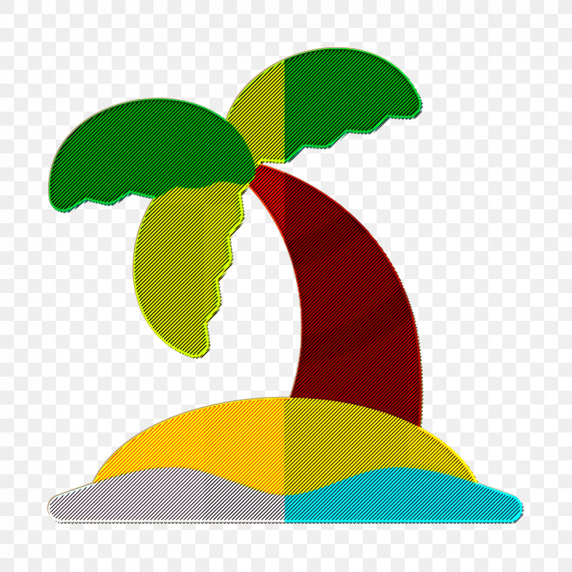 Summer Holidays Icon Palm Icon Island Icon, PNG, 1234x1234px, Summer Holidays Icon, Biology, Green, Headgear, Island Icon Download Free