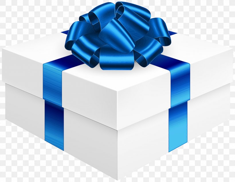 Background Blue Ribbon, PNG, 3000x2330px, Gift, Birthday, Blue, Box, Christmas Day Download Free