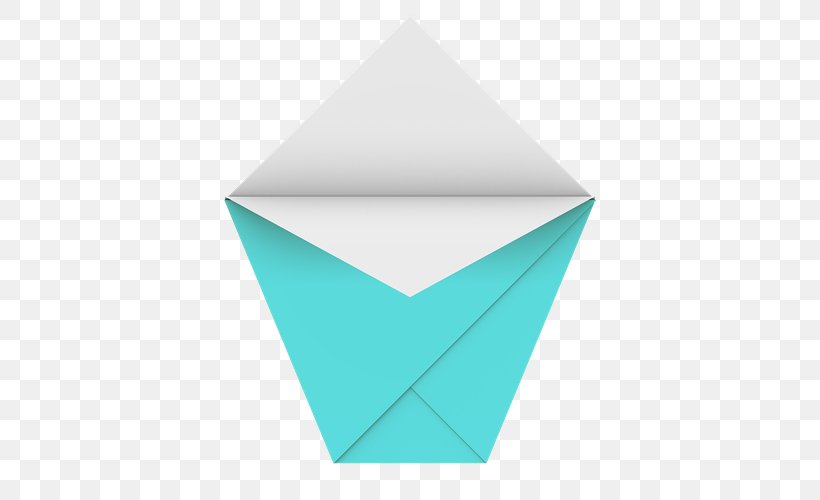 Line Triangle Origami, PNG, 500x500px, Origami, Aqua, Art Paper, Rectangle, Stx Glb1800 Util Gr Eur Download Free