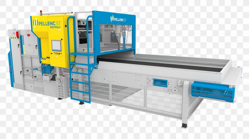 Machine Recycling PELLENC Selective Technologies SA Plastic Material, PNG, 4800x2695px, Machine, Material, Optical Sorting, Pellenc Sa, Pellenc Selective Technologies Sa Download Free