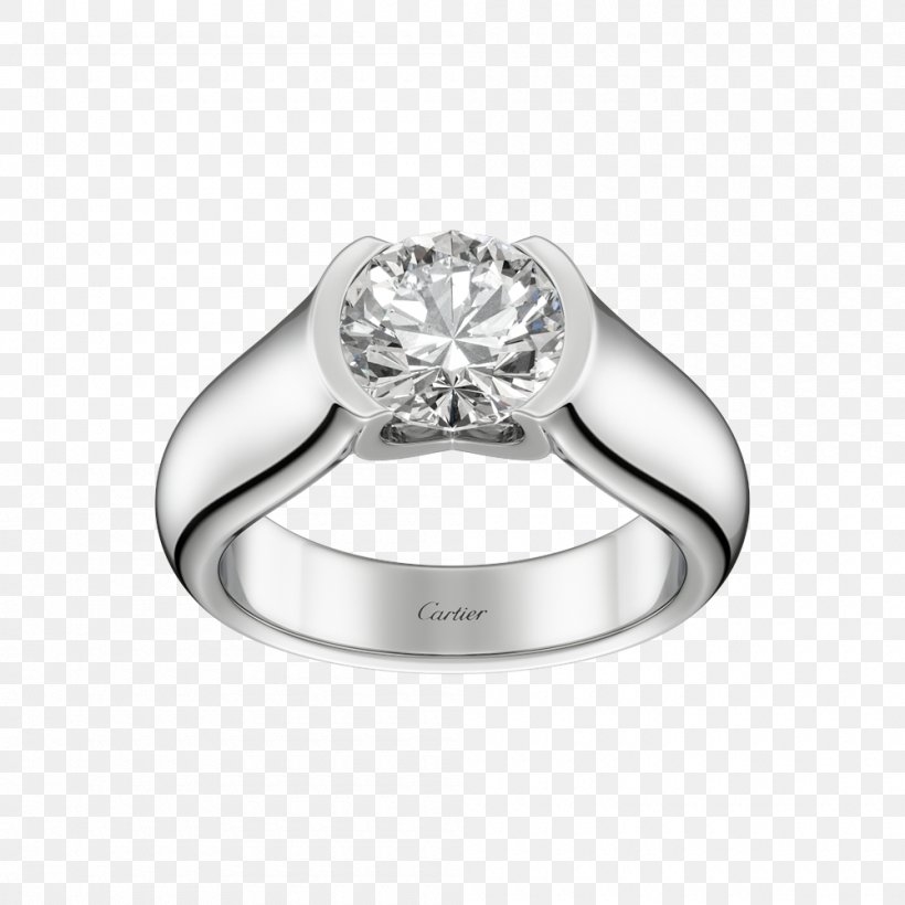 Engagement Ring Jewellery Wedding Ring Cartier, PNG, 1000x1000px, Engagement Ring, Body Jewelry, Cartier, De Beers, Diamond Download Free