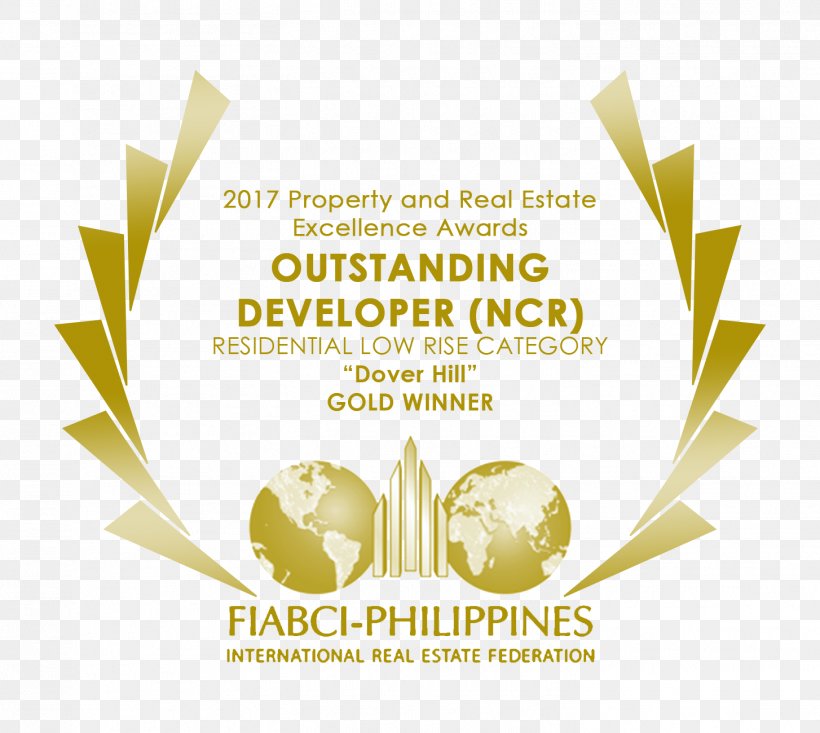 FIABCI San Miguel Corporation Award Real Estate Logo, PNG, 1454x1300px, Fiabci, Award, Badge, Brand, Conglomerate Download Free