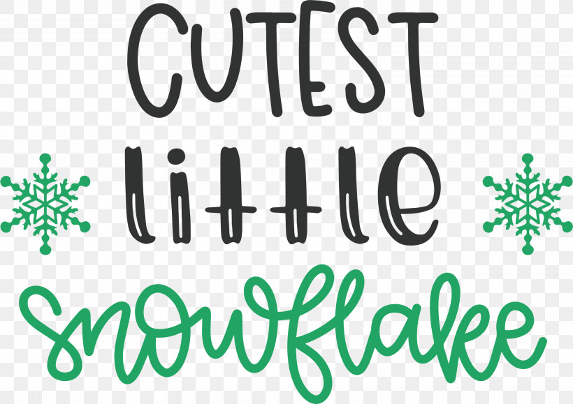 Little Snowflake Litter Snow Winter, PNG, 3000x2120px, Little Snowflake, Calligraphy, Green, Leaf, Line Download Free