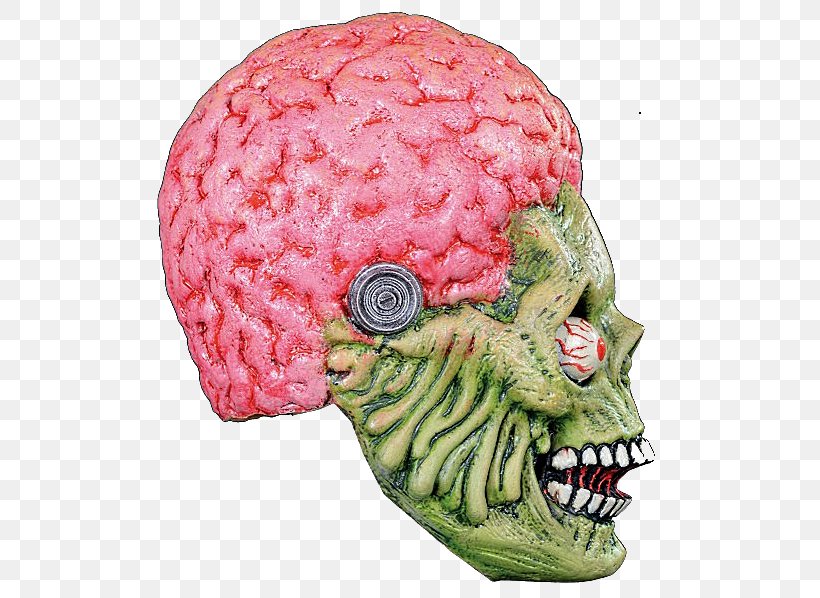 Martian Latex Mask Mars Attacks Extraterrestrial Life, PNG, 533x598px, Martian, Bone, Brain, Collectable Trading Cards, Cosplay Download Free