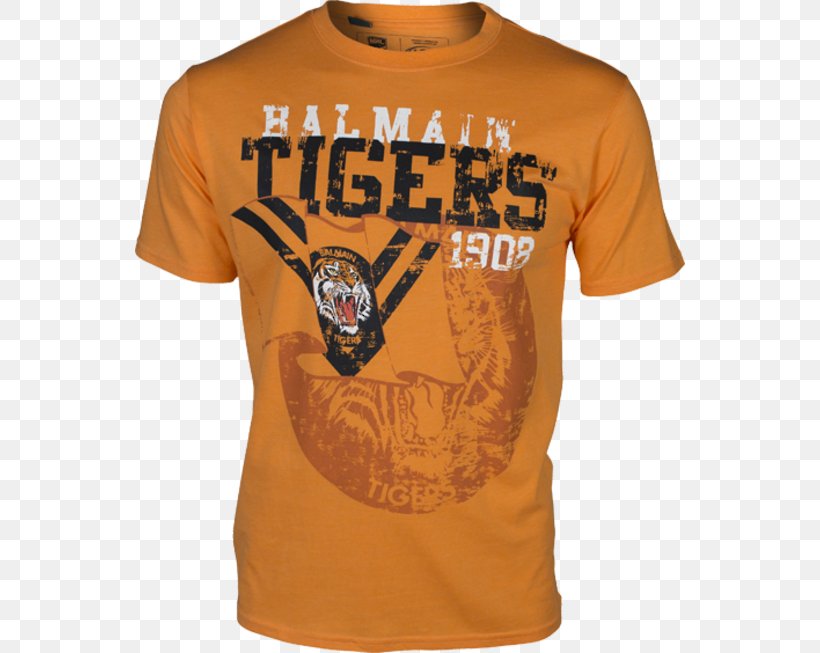 T-shirt Balmain Tigers Wests Tigers Penrith Panthers 2017 NRL Season, PNG, 550x653px, 2018 Nrl Season, Tshirt, Active Shirt, Australian Rugby League, Balmain Tigers Download Free