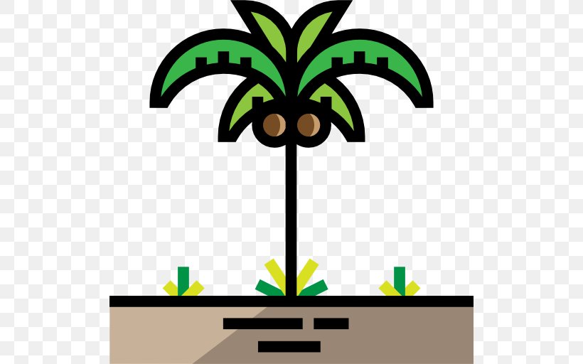 Palm Tree Icon, PNG, 512x512px, Utensilio, Area, Artwork, Ecology, Flower Download Free