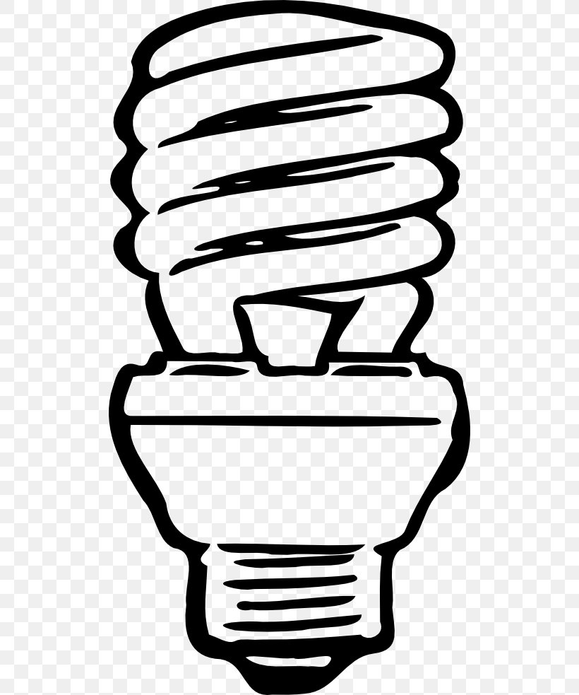Incandescent Light Bulb Compact Fluorescent Lamp Clip Art, PNG, 512x983px, Light, Black And White, Christmas Lights, Compact Fluorescent Lamp, Electric Light Download Free