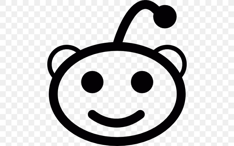 Reddit Logo, PNG, 512x512px, Reddit, Black And White, Blog, Face, Facial Expression Download Free