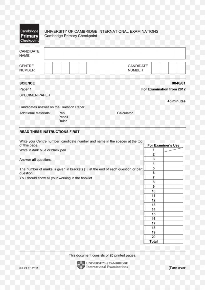 Cambridge Assessment International Education Past Paper Test Mathematics, PNG, 1653x2339px, Paper, Area, Black And White, Brand, Cambridge Download Free