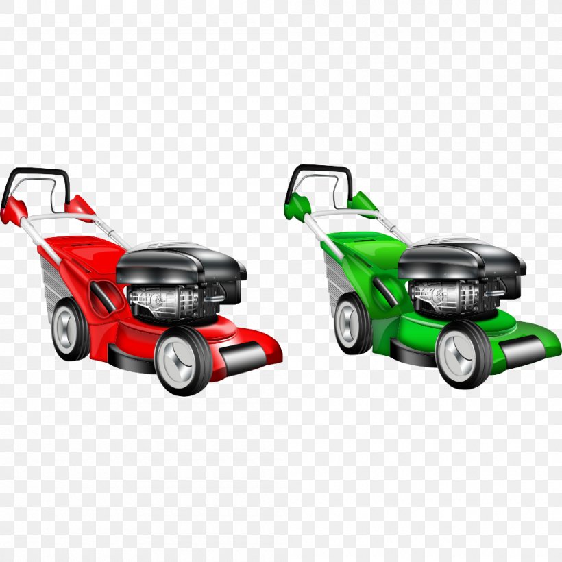 Garden Tool Lawn Mower Illustration, PNG, 1000x1000px, Garden Tool, Automotive Design, Car, Drawing, Fenaison Download Free