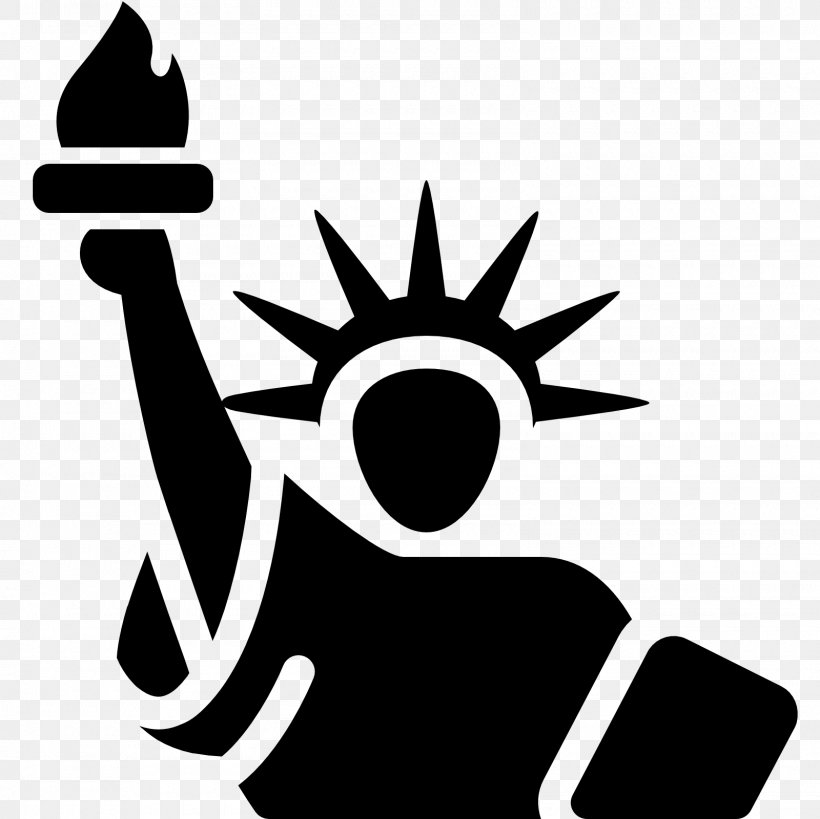 Statue Of Liberty Computer Software, PNG, 1600x1600px, Statue Of Liberty, Artwork, Black And White, Button, Computer Software Download Free