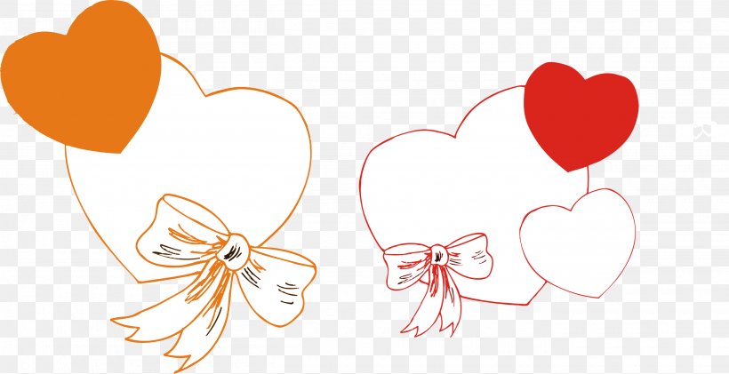 Heart Clip Art, PNG, 2720x1397px, Watercolor, Cartoon, Flower, Frame, Heart Download Free