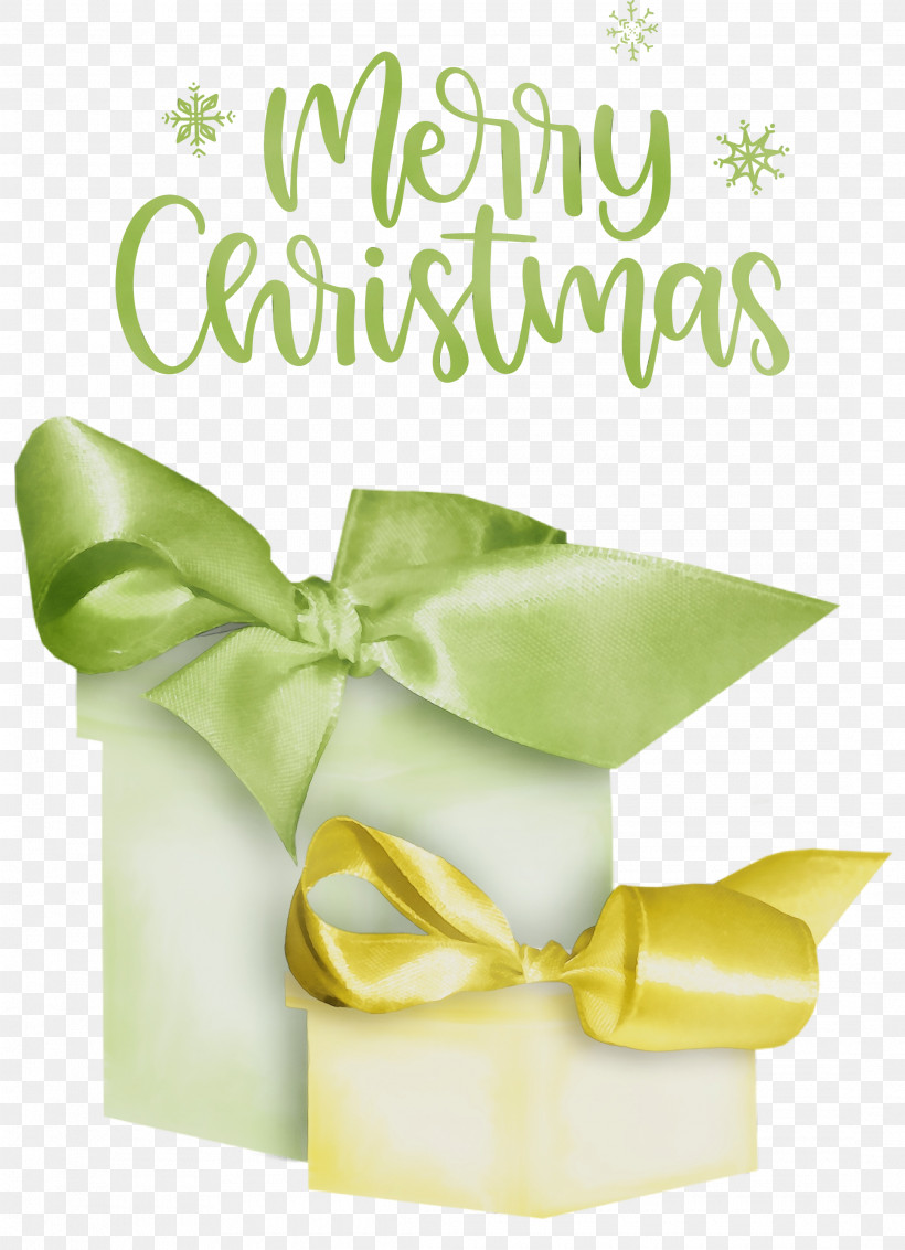 Ribbon Yellow Gift Meter Font, PNG, 2170x3000px, Merry Christmas, Christmas Day, Gift, Meter, Paint Download Free