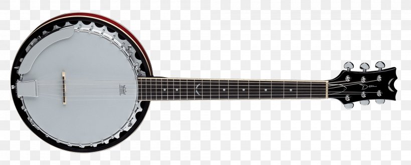 Banjo Dean Guitars String Instruments, PNG, 2000x803px, Watercolor, Cartoon, Flower, Frame, Heart Download Free
