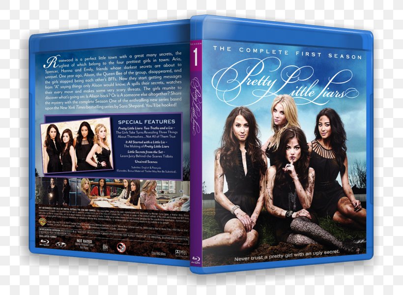 Blu-ray Disc Aria Montgomery Pretty Little Liars, PNG, 800x600px, Bluray Disc, Aria Montgomery, Ashley Benson, Box Set, Dvd Download Free