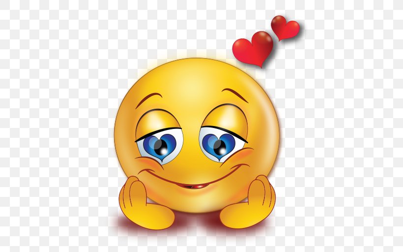 Smiley Hearts Emoji, PNG, 512x512px, Smiley, Emoji, Emoticon, Facebook, Happiness Download Free