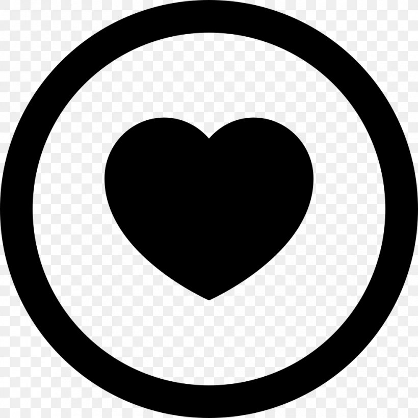 Button Download Graphics Illustration, PNG, 980x980px, Button, Area, Black And White, Heart, Love Download Free