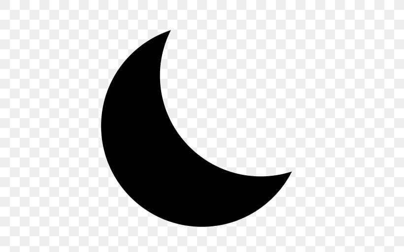 Crescent Symbol Moon, PNG, 512x512px, Crescent, Black, Black And White, Cross, Logo Download Free