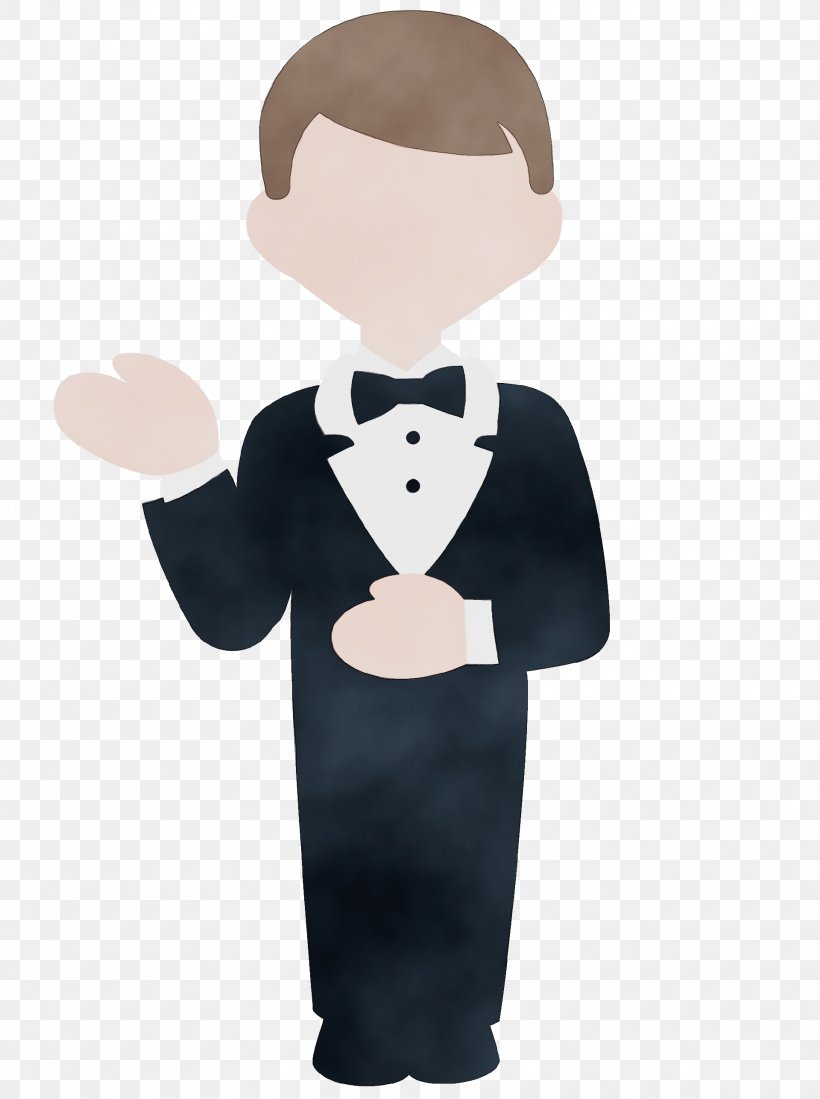 Formal Wear Cartoon Tuxedo Suit Male, PNG, 1920x2574px, Watercolor, Cartoon, Formal Wear, Gentleman, Gesture Download Free