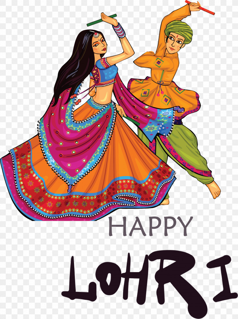 Happy Lohri, PNG, 2244x3000px, Happy Lohri, Dandiya Raas, Festival, Folk Dance, Garba Download Free