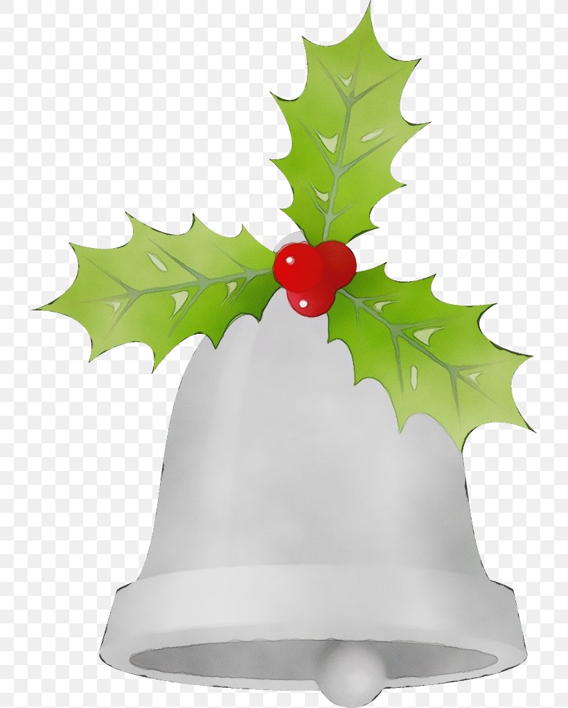 Holly, PNG, 732x1022px, Watercolor, American Holly, Bell, Holly, Leaf Download Free