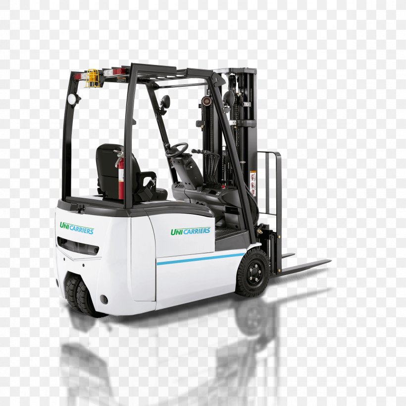 Forklift Operator Electric Vehicle UniCarriers Corporation Electric Motor, PNG, 2360x2359px, Forklift, Automotive Exterior, Brand, Business, Electric Motor Download Free