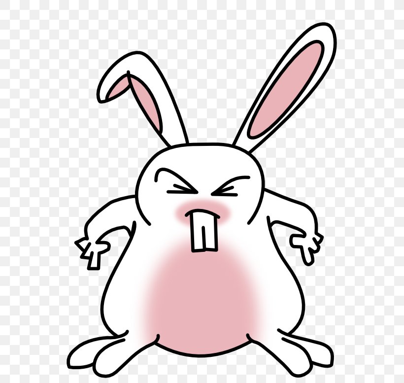 Easter Bunny Rabbit Clip Art, PNG, 555x777px, Easter Bunny, Anger, Area, Artwork, Blog Download Free