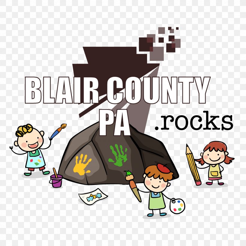 Rock Keystone Web Studios Blair County, Pennsylvania Painting, PNG, 2224x2224px, Rock, Area, Blair County Pennsylvania, Cartoon, Community Download Free