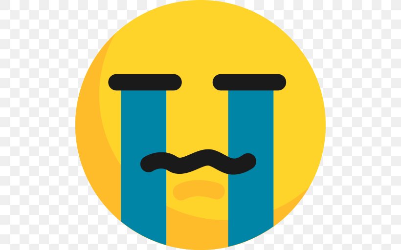 Sad Crying Emoji Transparent Clipart., PNG, 512x512px, Smiley, Crying, Emoji, Emoticon, Emotion Download Free