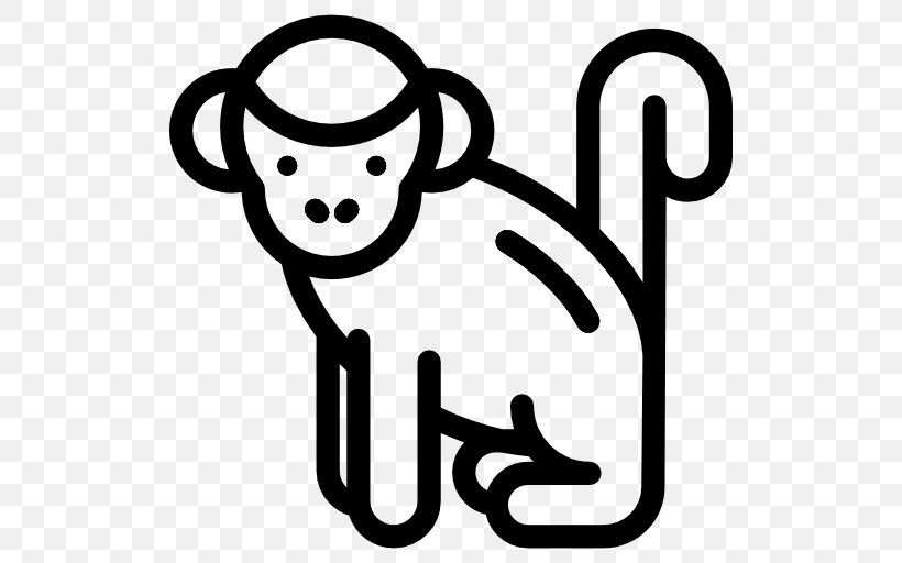 Ape Primate Monkey Clip Art, PNG, 512x512px, Ape, Animal, Black And White, Happiness, Human Behavior Download Free