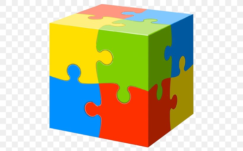 Jigsaw Puzzles Vector Graphics Puzzle Cube, PNG, 512x512px, Jigsaw Puzzles, Area, Crossword, Cube, Material Download Free