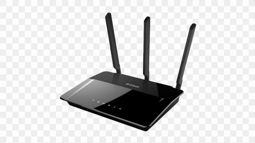 Router D-Link Wireless IEEE 802.11ac Wi-Fi, PNG, 1664x936px, Router, Bandwidth, Computer Network, Dlink, Electronics Download Free