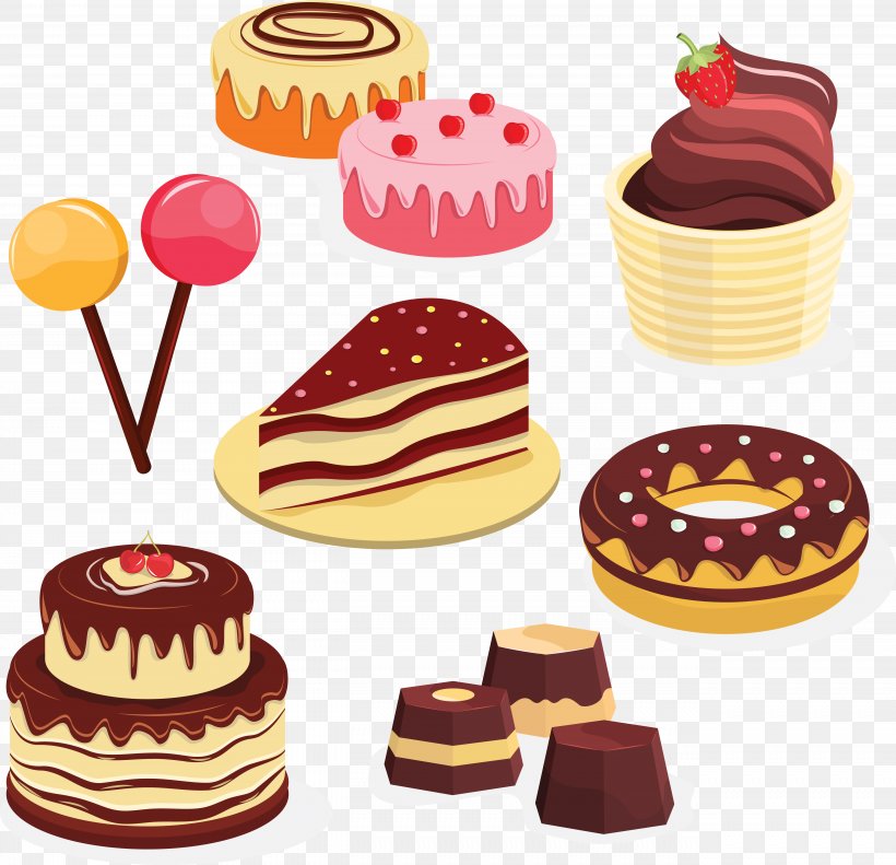Torte Cupcake Clip Art, PNG, 5248x5067px, Torte, Baked Goods, Cake, Candy, Chocolate Download Free