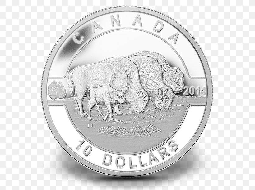Canada Royal Canadian Mint Silver Coin, PNG, 640x612px, Canada, Black And White, Bullion, Bullion Coin, Canadian Gold Maple Leaf Download Free