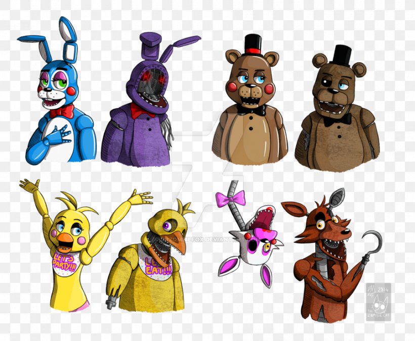 Five Nights At Freddy's 2 Five Nights At Freddy's: Sister Location Five Nights At Freddy's 3 Five Nights At Freddy's 4, PNG, 900x741px, Animatronics, Animal Figure, Figurine, Game, Toy Download Free