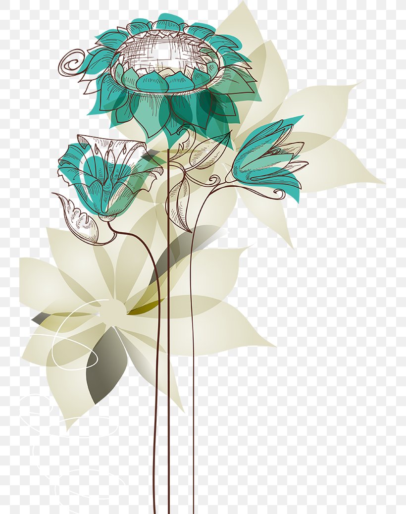Flower Drawing Royalty-free Clip Art, PNG, 742x1038px, Flower, Artificial Flower, Cut Flowers, Drawing, Flora Download Free