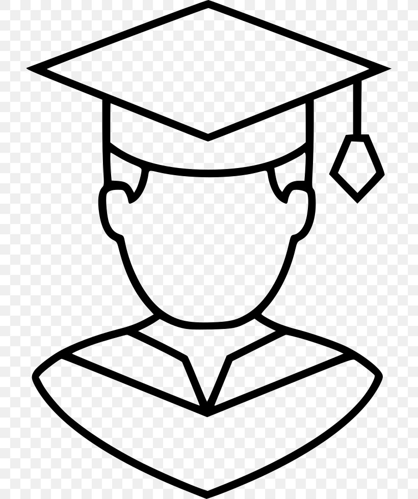 Square Academic Cap Business Student Customer Academy, PNG, 718x980px, Square Academic Cap, Academy, Area, Artwork, Black And White Download Free