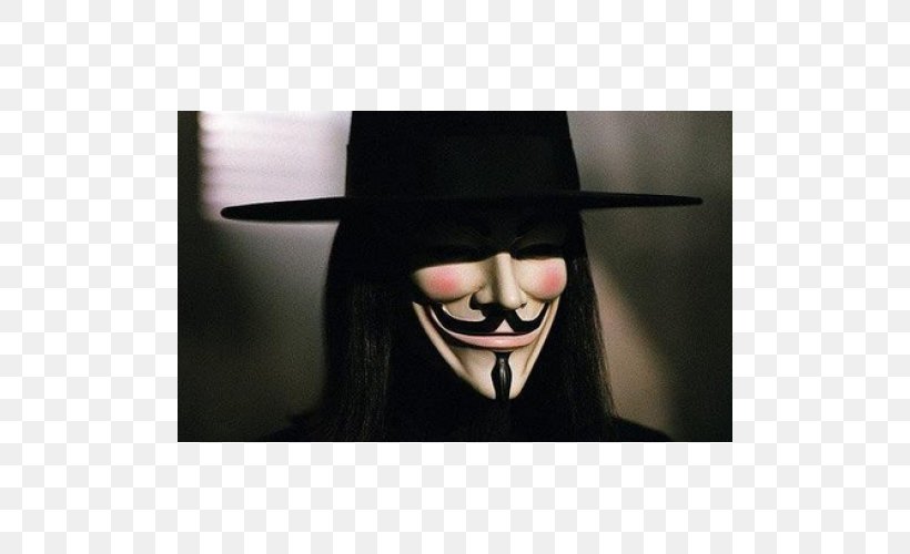 V For Vendetta Guy Fawkes Mask Costume, PNG, 500x500px, Guy Fawkes Mask, Costume, Eyewear, Facial Hair, Film Download Free