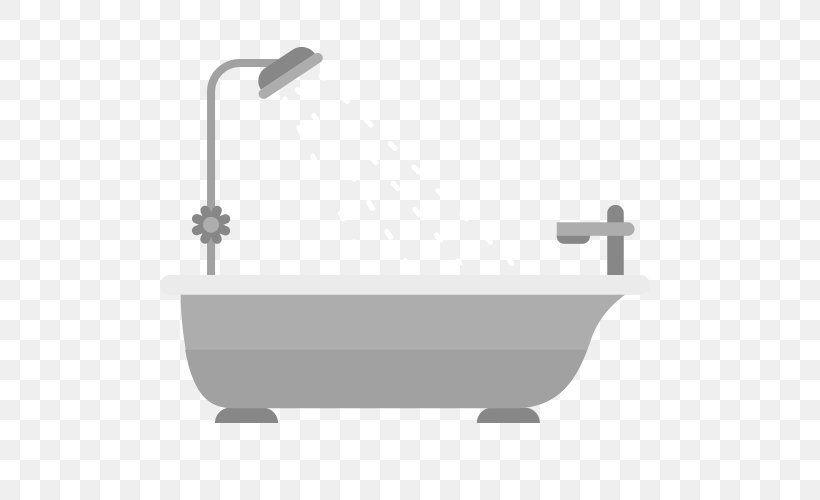 Bathroom Bathtub Bathing, PNG, 536x500px, Bathroom, Bathing, Bathroom Sink, Bathtub, Black And White Download Free