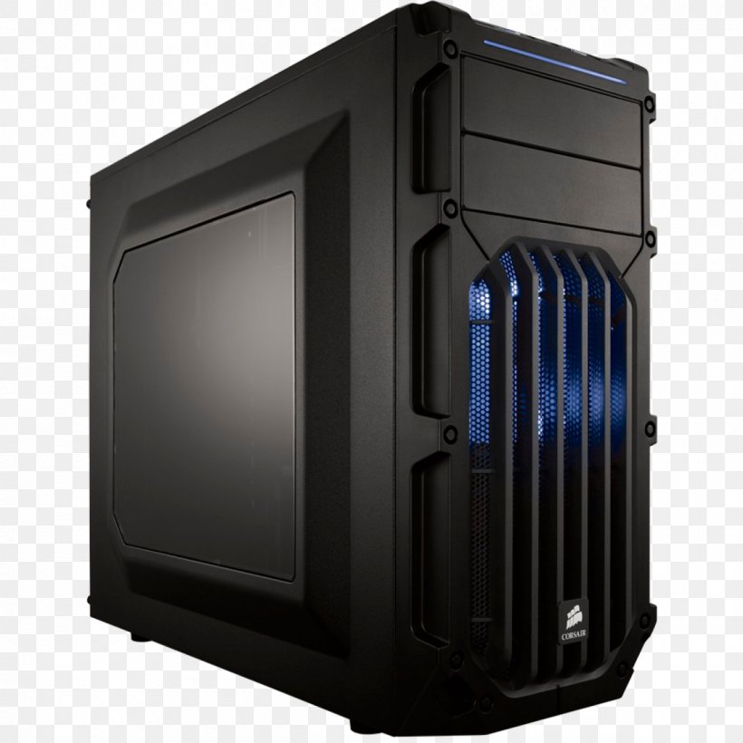 Computer Cases & Housings Red Steel ATX Corsair Components Computer System Cooling Parts, PNG, 1200x1200px, Computer Cases Housings, Antec, Atx, Cable Management, Carbide Download Free