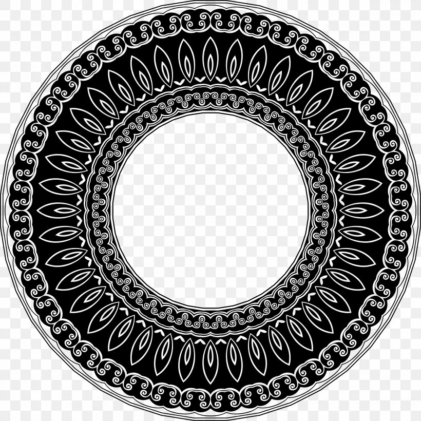 Mandala Chakra Anahata Sunset Plumbing Of Bend Hinduism, PNG, 2324x2324px, Mandala, Anahata, Black And White, Chakra, Cushion Download Free