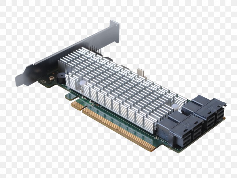 PCI Express Serial ATA Host Adapter Serial Attached SCSI RAID, PNG, 1024x768px, Pci Express, Adapter, Bus, Computer Port, Controller Download Free