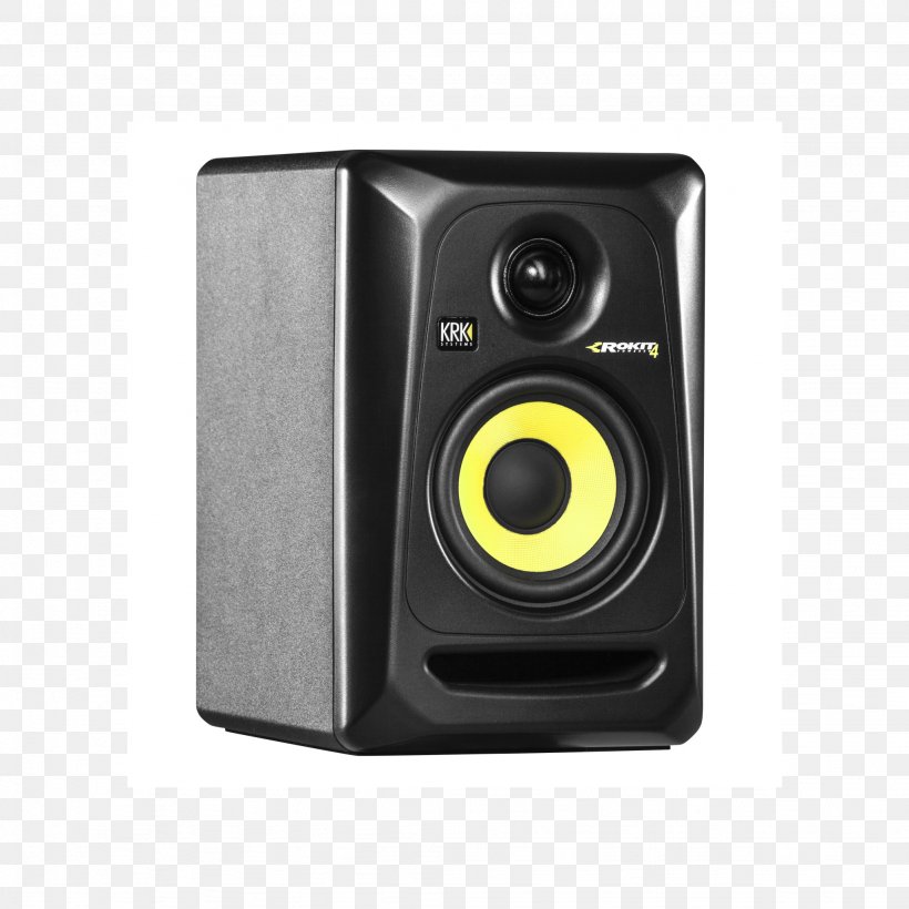 Studio Monitor KRK Rokit G3 Powered Speakers Recording Studio Loudspeaker, PNG, 2048x2048px, Watercolor, Cartoon, Flower, Frame, Heart Download Free