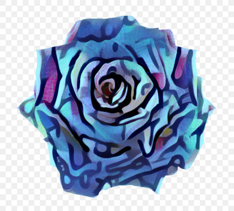 Pink Flower Cartoon, PNG, 738x738px, Blue Rose, Aqua, Blue, Cut Flowers, Electric Blue Download Free