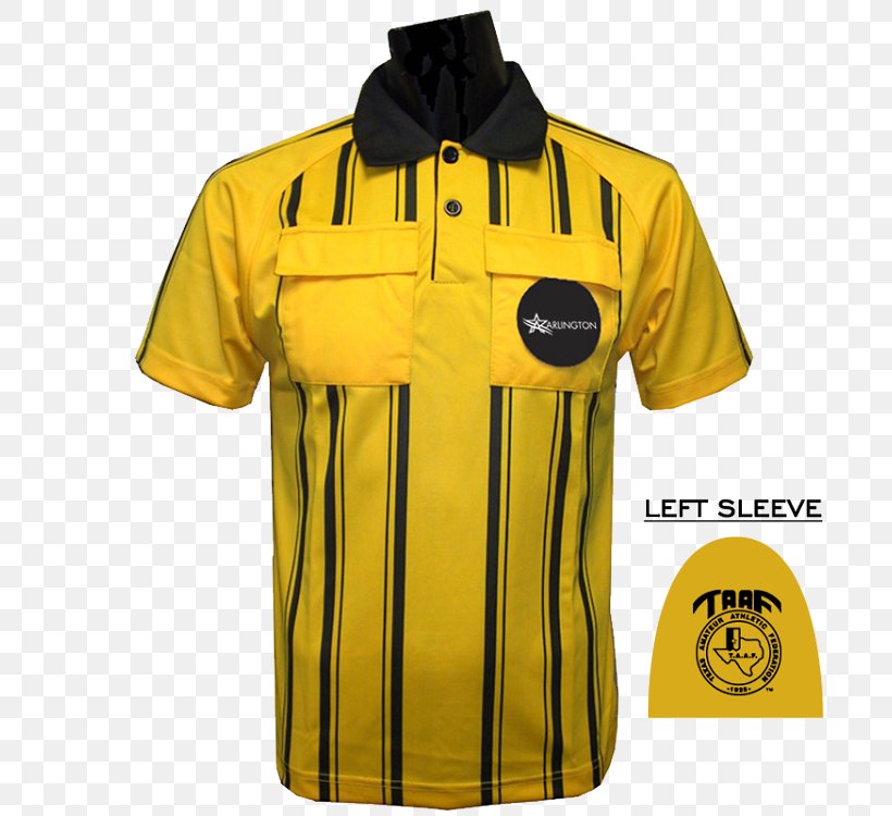 T-shirt Kit Uniform Jersey Referee, PNG, 750x750px, Tshirt, Association Football Referee, Brand, Collar, Jersey Download Free