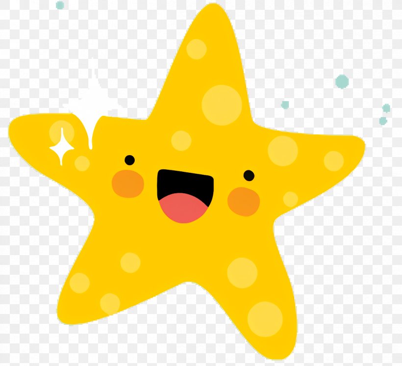 Yellow Star, PNG, 1208x1100px, Starfish, Cartoon, Star, Yellow Download Free