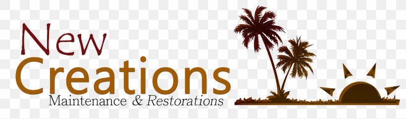 New Creations Maintenance & Restorations Landscaping Logo Weather Brand, PNG, 3600x1059px, Landscaping, Brand, Building, Business, Customer Download Free