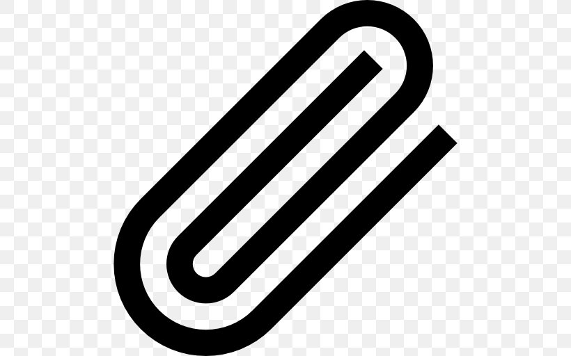 Paperclip Icon, PNG, 512x512px, Paper Clip, Black And White, Brand, Document, Document File Format Download Free